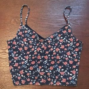 Floral hollister crop